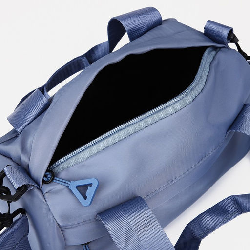 Сумка спортивная на молнии, наружный карман, цвет серый - Simaland фото 4