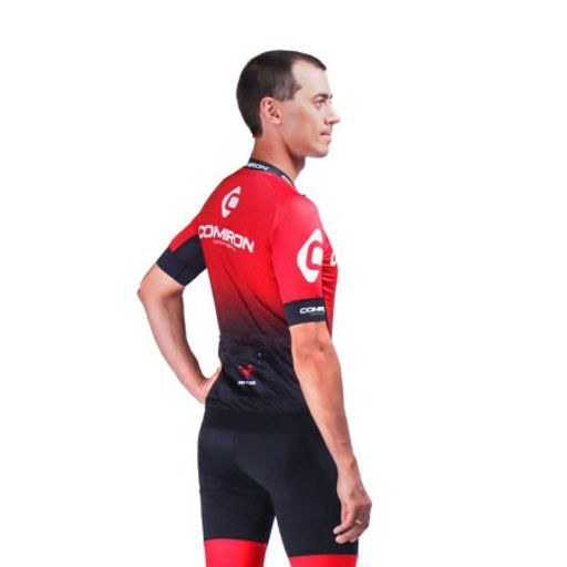 Веломайка/джерси красная спина и грудь / CM-001 Размер M /уп 1/ - Галеонтрейд фото 5