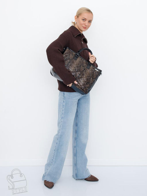 Сумка женская  58274S coffee Velina Fabbiano-Safenta