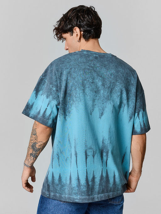 Футболка прямая мужская синяя - Mark formelle фото 3