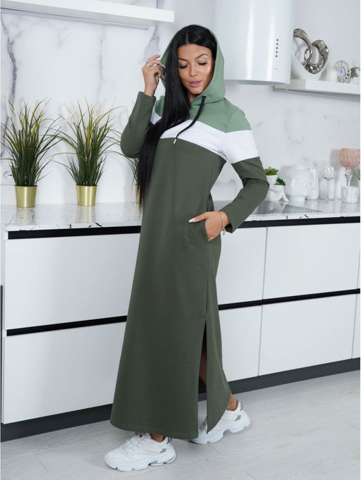 Хадижа платье женское (голубой) - Lovetex фото 20