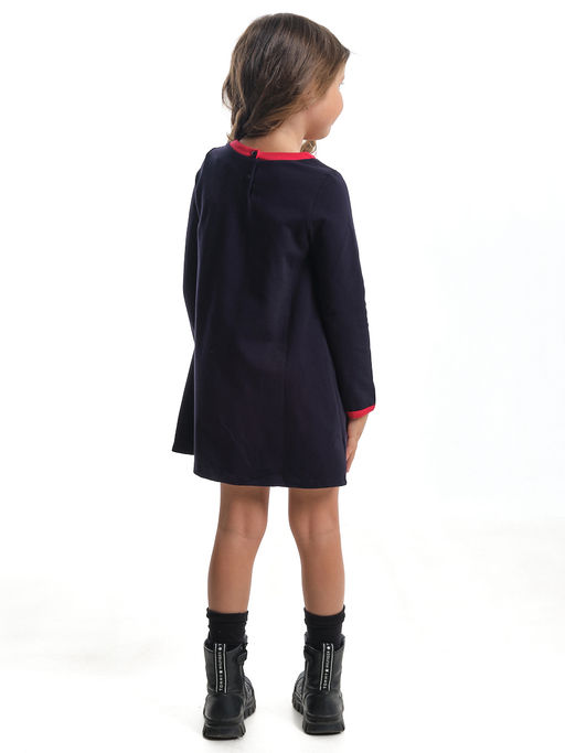 Платье для девочки UD 3935 синий - Mini maxi фото 3