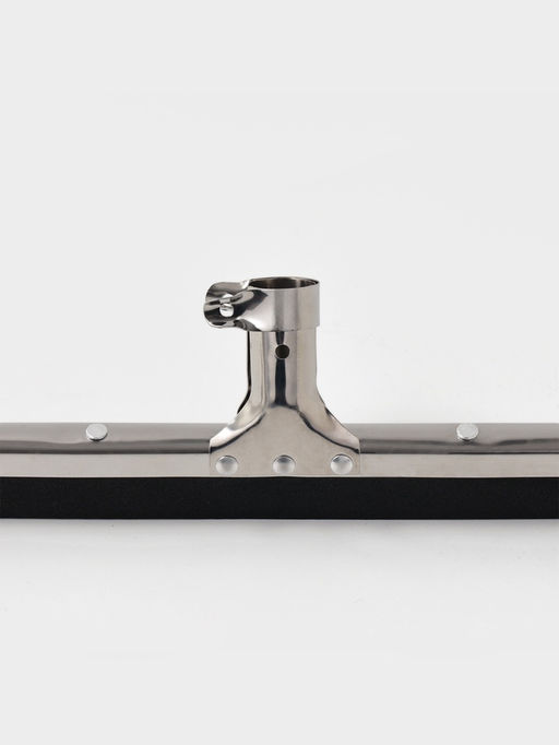 Водосгон для пола, основание нержавеющая сталь, стяжной хомут, 34.5 см