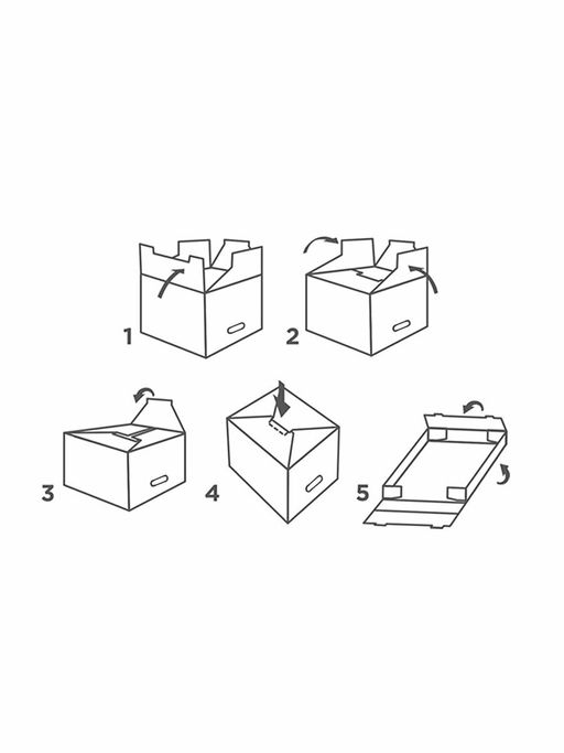 VAL BC-17 Короба картонные, 25*33*18.5 см, набор 3 шт., ГУСИ, шт - Valiant фото 9