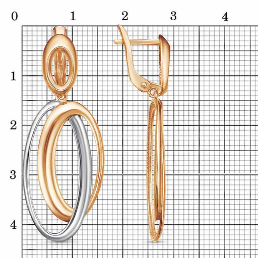 СЕРЬГИ 33013667Д - Красная пресня фото 2