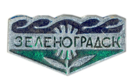 Значок Зеленоградск