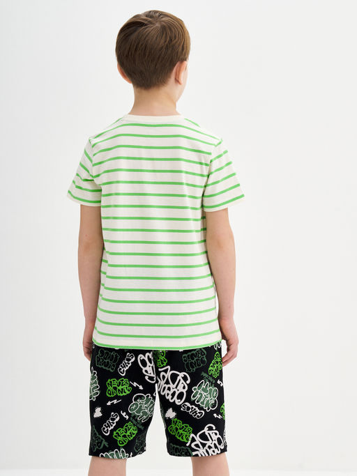 Футболка для мальчика в полоску - Kogankids фото 4