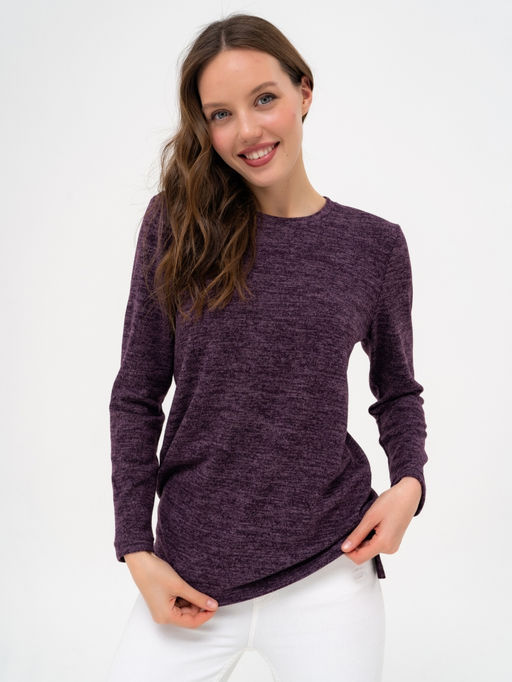 Джемпер жен.арт.674/4-8,баклажановый - Binita фото 3