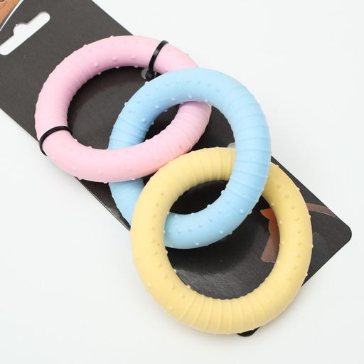 Игрушка плавающая для собак Кольца Пижон Premium, вспененный TPR, 16 см  фото 3