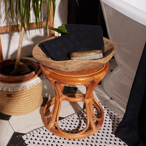 Полотенце махровое LoveLife Square 70х130 см, цвет чёрный, 100% хлопок, 380 гр/м2  фото 5