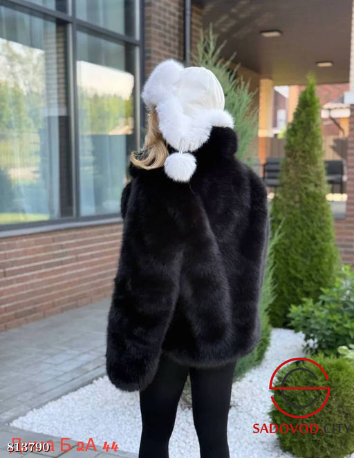 Шуба женская из искусственного меха - Bruno фото 2
