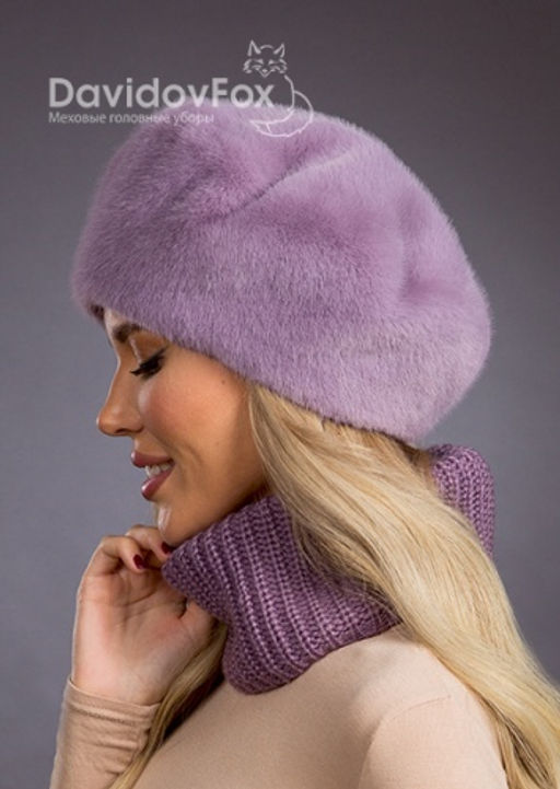 ВИДЕООБЗОР шапка Берет экомех клевер - Davidovfox фото 3