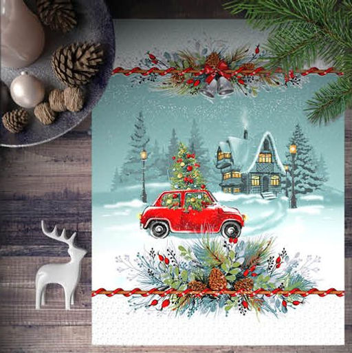 Комплект полотенец 48*60 см, 3 шт., рогожка (Огонёк) - Ивановотекстиль фото 5