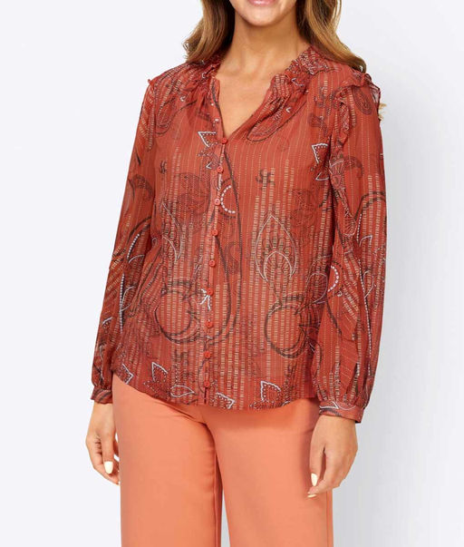 Блузка, папайя - Ashley brooke фото 3