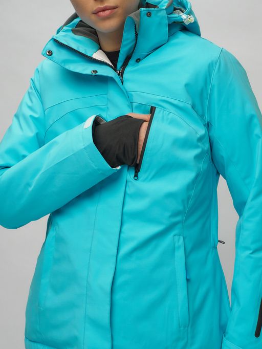 Горнолыжный костюм женский голубого цвета 0507Gl - Chunmai фото 14