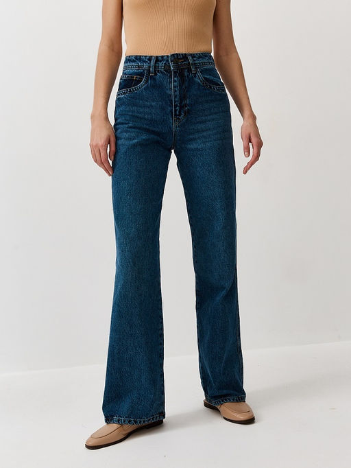 Прямые джинсы с высокой посадкой - TO BE ONE фото 8