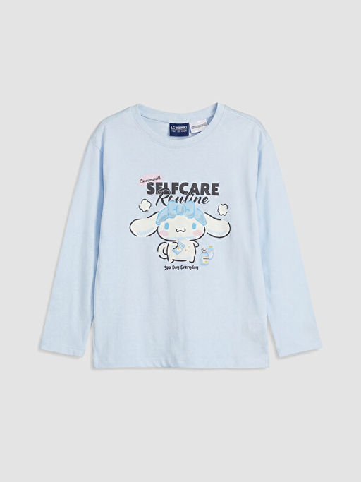 Cinnamoroll Bask?l? K?z ?ocuk Pijama Tak?m?