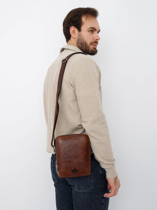 Сумка 8882-2Z brown Zinimsk