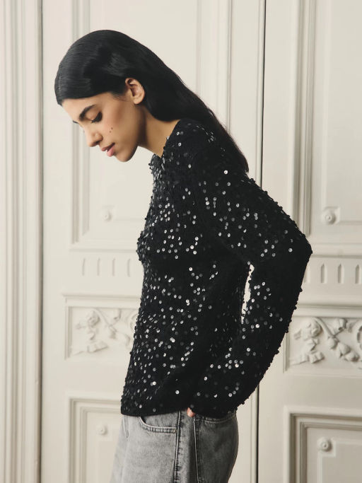 Джемпер с пайетками / Zarina