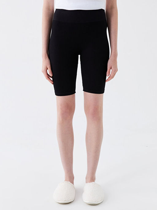 Beli Lastikli D?z Seamless Kad?n ??lik Tayt