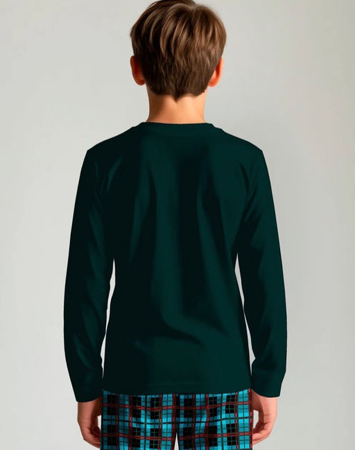 Пижама "Новогоднее чудо",изумрудный