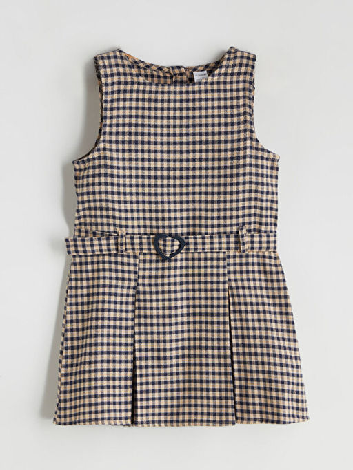 Kemer Detayl? K?z ?ocuk Elbise ve K?lotlu ?orap