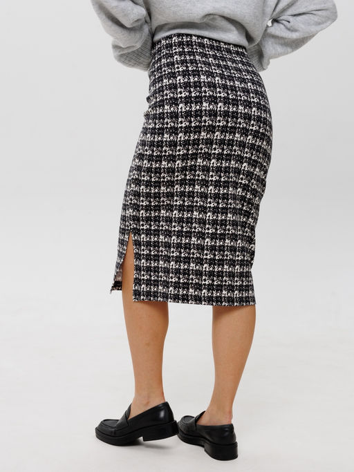 Ю-25 Юбка женская (футер 2-х нитка пенье набивной) Зелёная