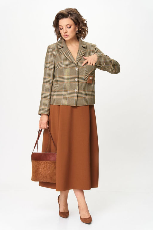 Костюм Aira Style 2417А Бурбон