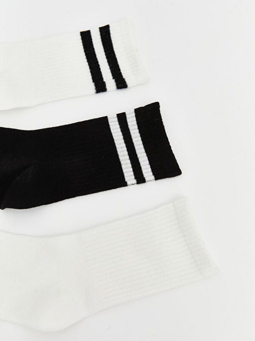 ?izgili Kad?n Soket ?orap 5li