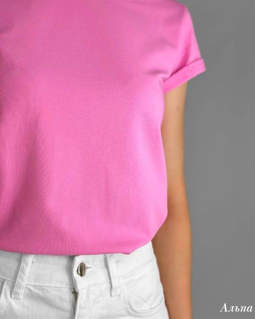 Футболка Альпа (розовый) - Nadi bordo фото 2