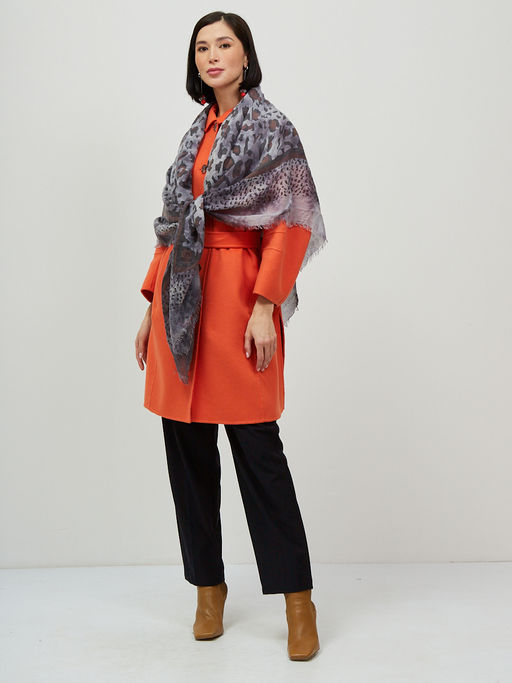 Большой, красивый платок из вареного хлопка. Рисунок на полотно наносится вручную - Tantino фото 9