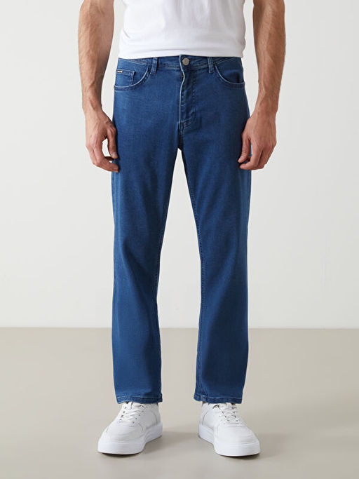 790 Rahat Kal?p Erkek Jean Pantolon