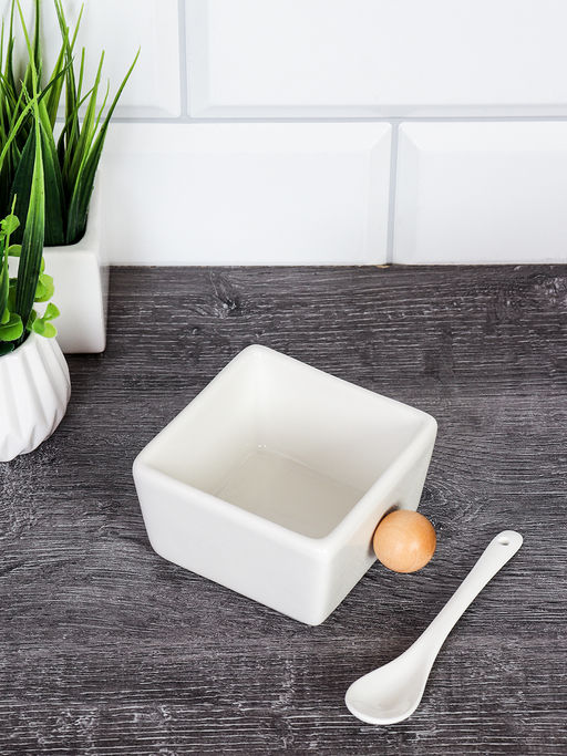 Набор для специй 4 предмета 250 мл с ложками / CF141 /уп 15/ на подставке - Галеонтрейд фото 18