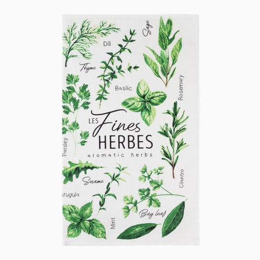 Полотенце кухонное Доляна Fines herbes, 35х60 см, 100% хл, 160г/м2  фото 2