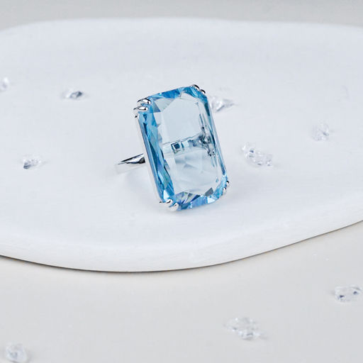 Кольцо Арт. 3V-2428-W - MyGemma фото 3