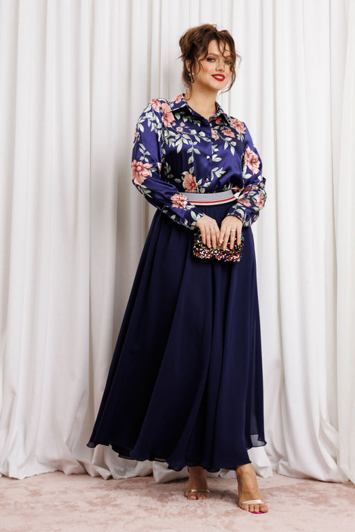 Костюм Anastasia 1313 темно-синий фото 7