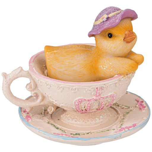 ФИГУРКА ЦЫПЛЕНОК 7,5*7*7 СМ. - Lefard фото 3