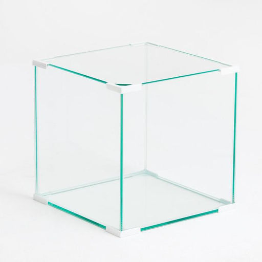 Комплект аквариумов Куб Матрёшка, 16 л, 27 л, 43 л, белые уголоки - Пижон фото 6