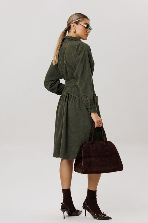 Платье ANELLI 1730 папоротник  фото 3