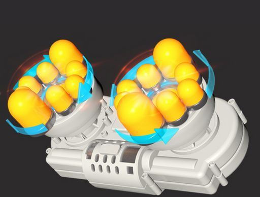 Электрический массажер для шеи, плеч, спины, ног - Chanji фото 6