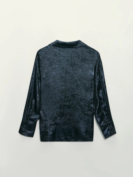 Блузка из блестящей ткани / Zarina