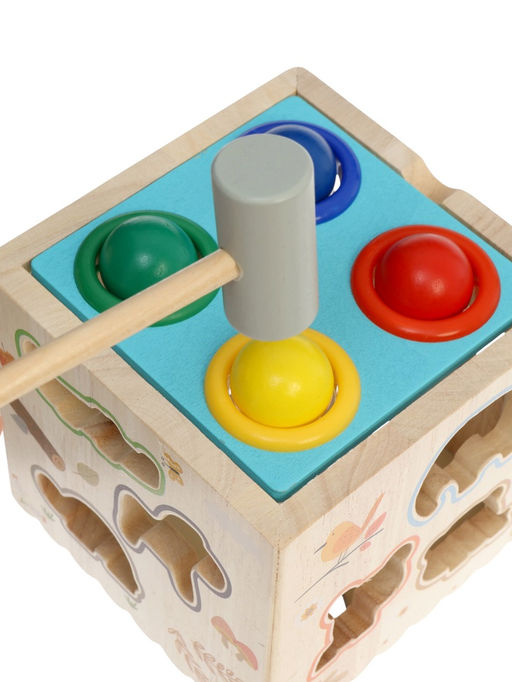 Деревянный сортер  8 в1 для малышей