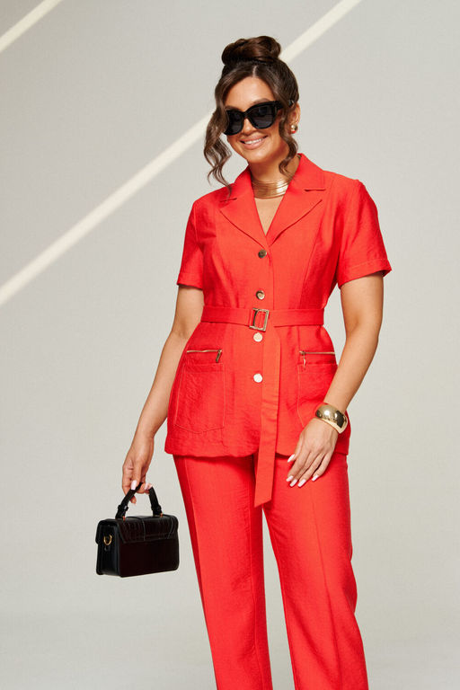 Костюм 6309 алый - B&F фото 6
