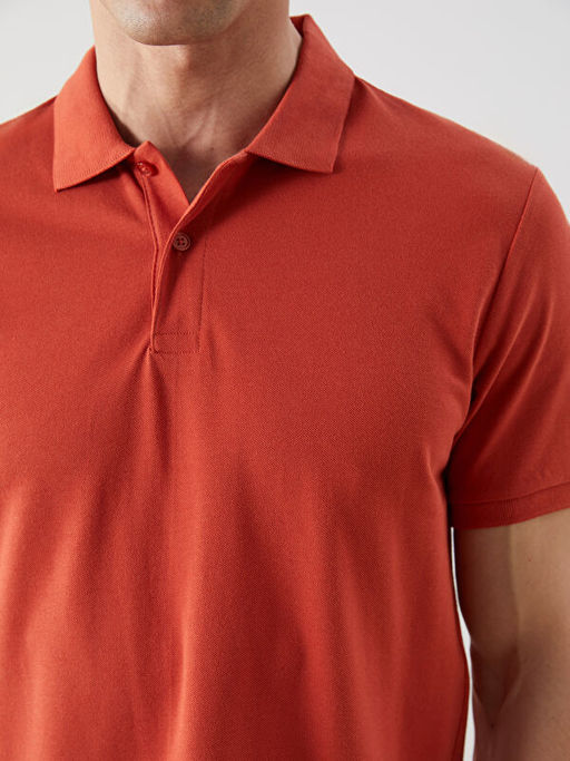 Polo Yaka K?sa Kollu Pike Erkek Ti??rt