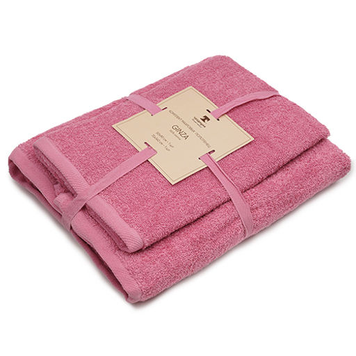 Набор махровых полотенец GINZA 2 шт. (50х90 - 1 шт., 70х140 - 1шт.), 100% хлопок, 450 гр./кв.м., Кэмел - Традиция фото 21