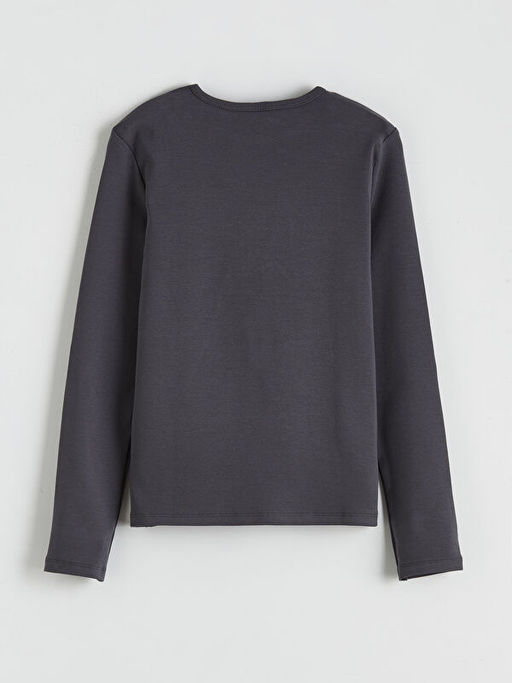 Bisiklet Yaka Ta?l? K?z ?ocuk Ti??rt