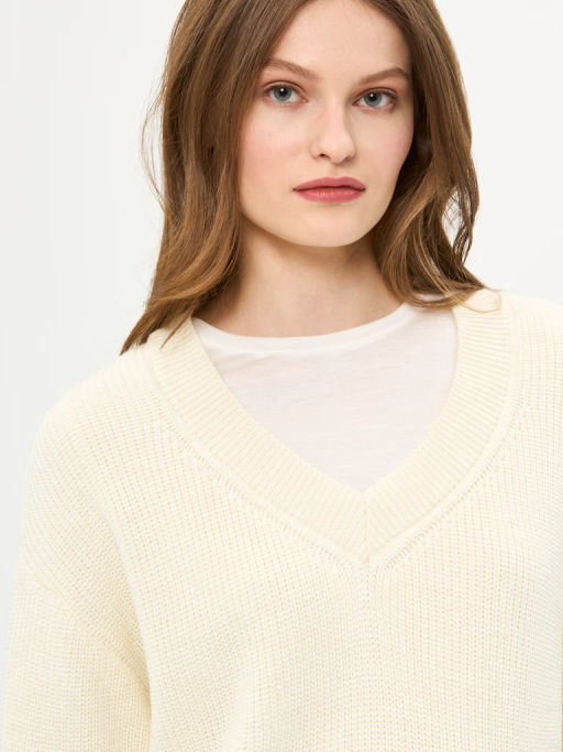 Пуловер женский 12521-53032 milk - Maxroses фото 3