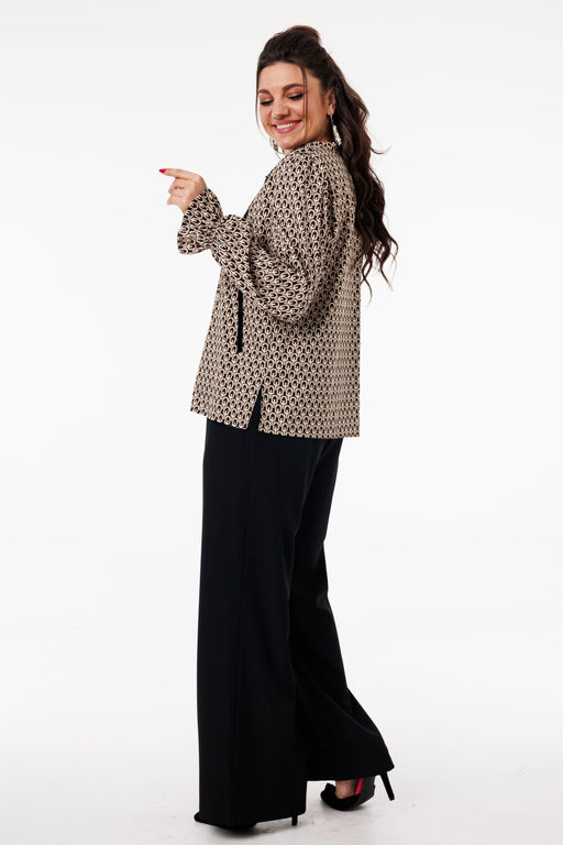 Блуза ANELLI 1281 сирокко  фото 3