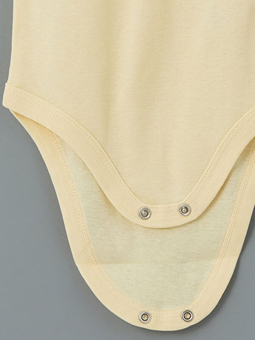 Bisiklet Yaka Basic K?z Bebek ??t??tl? Body