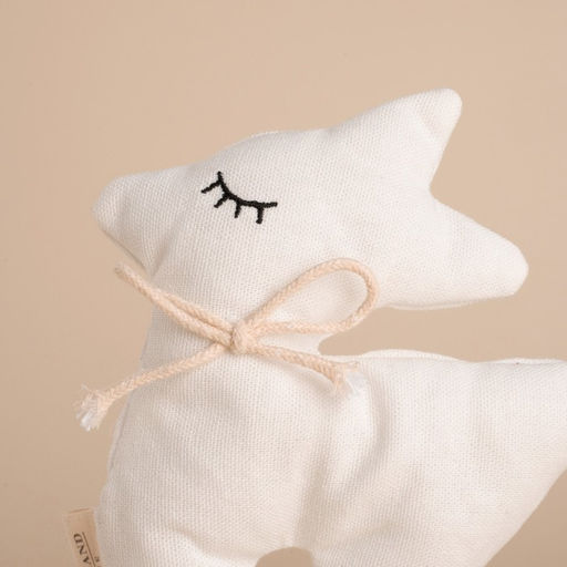 Цена за 2 шт. Мягкая игрушка «Оленёнок», 15 см, цвет белый, с бантиком